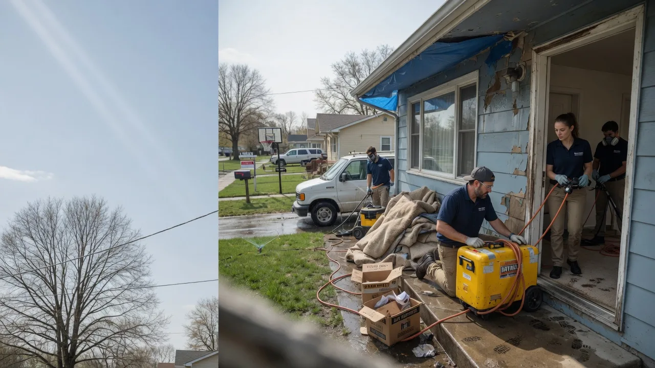 Basement Flood Cleanup in Procious, WV near me